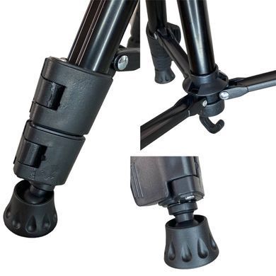 Штатив NeePho NP-3160S для съемки 30-68.5см с держателем+пульт Black