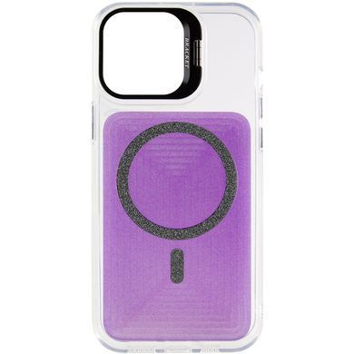 Чехол TPU+PC Jewel Sparkle with Magnetic Fit для Apple iPhone 15 Pro Max (6.7") Violet Shimmer