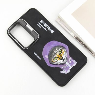TPU+PC чехол Friends для Samsung Galaxy A16 4G/5G Black Cat