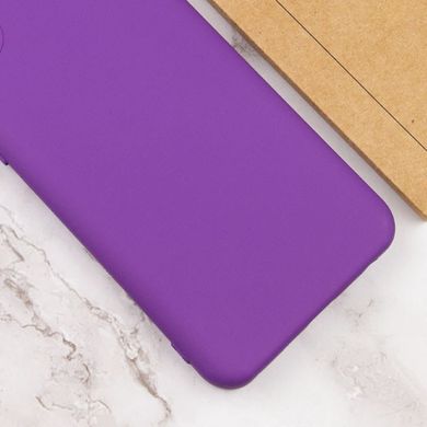 Чехол Silicone Cover Lakshmi Full Camera (A) для Samsung Galaxy S21 Фиолетовый / Purple