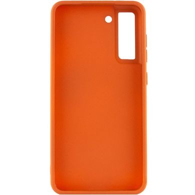 TPU чехол Bonbon Metal Style для Samsung Galaxy S24 Оранжевый / Papaya