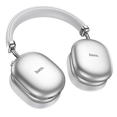 Накладные беспроводные наушники Hoco W35 Max Auspicious ANC Silver