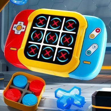 Портативна інтерактивна гра Ummi ME-252 2in1 Electronic Tic-Tac-Toe Yellow