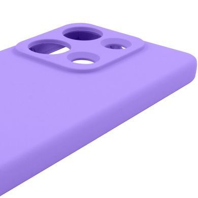 Чохол Silicone Cover Lakshmi Full Camera (AAA) для Xiaomi Redmi Note 14S Бузковий / Dasheen