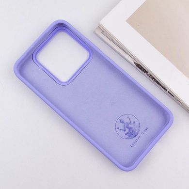 Чехол Silicone Cover Lakshmi (AAA) для Xiaomi Poco X6 / Note 13 Pro 5G Сиреневый / Dasheen