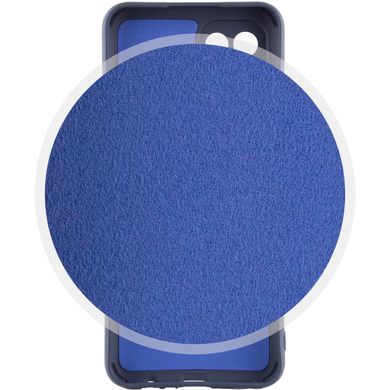 Чохол Silicone Cover Lakshmi Full Camera (A) для Samsung Galaxy A05 Синій / Midnight Blue