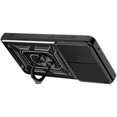 Ударостійкий чохол Camshield Serge Ring для Xiaomi Poco X5 5G / Note 12 5G Чорний