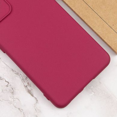 Чохол Silicone Cover Lakshmi Full Camera (A) для Tecno Spark Go 2023 Бордовий / Marsala
