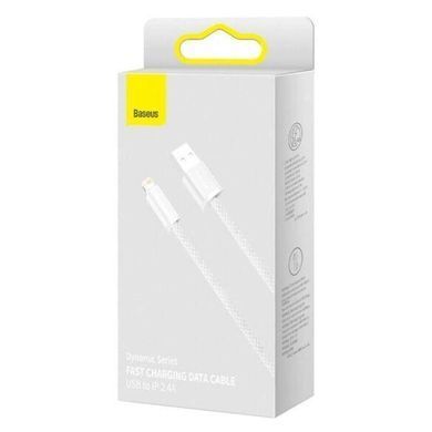 Дата кабель Baseus Dynamic Series USB to Lightning 2.4A (1m) (CALD000402) White