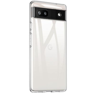 TPU чехол Epic Transparent 1,5mm для Google Pixel 6a Бесцветный (прозрачный)