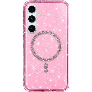 Чехол TPU Eclipse Sparkle Magnetic Fit для Samsung Galaxy S26 Pink