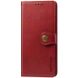 Кожаный чехол книжка GETMAN Gallant (PU) для Xiaomi Redmi 9 Красный фото 1
