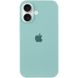 Чехол Silicone Case Full Protective (AA) для Apple iPhone 16 (6.1") Бирюзовый / Beryl