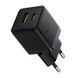 МЗП Baseus Palm Fast Charger 20W (1USB-A/1C) + кабель Type-C to Type-C (P10111608) Cluster Black фото 5