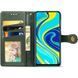Кожаный чехол-книжка GETMAN Gallant (PU) для Xiaomi Redmi Note 9s / Note 9 Pro / Note 9 Pro Max Зеленый фото 2
