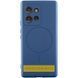 Чохол Silicone Cover Lakshmi Full Camera (AA) with Magnetic Fit для Motorola Edge 60 / 60 Fusion Синій / Navy blue