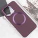TPU чехол Bonbon Metal Style with Magnetic Fit для Xiaomi 14 Pro Бордовый / Plum фото 4