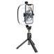 Уцінка Кільцева лампа з тримачем Hoco LV03 Plus М'ята упаковка / Чорний фото 1