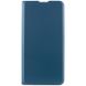Кожаный чехол книжка GETMAN Elegant (PU) для Motorola Moto G32 Синий фото 1