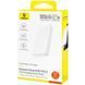 Портативний ЗП Power Bank Baseus EnerFill FP21 22.5W 10000 mAh (P1008210D213) White фото 6