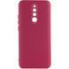 Чехол TPU GETMAN Liquid Silk Full Camera для Xiaomi Redmi 8 Бордовый / Marsala фото 1