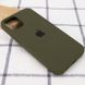 Чохол Silicone Case Full Protective (AA) для Apple iPhone 15 (6.1") Зелений / Dark Olive фото 3