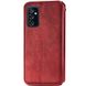 Кожаный чехол книжка GETMAN Cubic (PU) для Samsung Galaxy M23 5G / M13 4G Красный фото 2