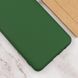 Чохол TPU GETMAN Liquid Silk Full Camera для Samsung Galaxy A05 Зелений / Dark green фото 3