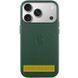 Чохол шкіряний Leather Case (AA) with Magnetic Fit and Animation для Apple iPhone 17 Air (6.5") Forest Green