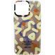 TPU чохол Pastel Chaos with Magnetic Fit для Apple iPhone 16 Pro (6.3") Biege