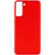 Силіконовий чохол Candy для Samsung Galaxy S21+ Червоний фото 1