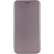 Кожаный чехол-книжка Classy для Samsung Galaxy A06 Серый