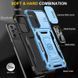 Ударостійкий чохол Camshield Army Ring для Samsung Galaxy A23 4G Блакитний / Light Blue фото 3
