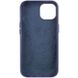 Кожаный чехол Leather Case (AA) with MagSafe для Apple iPhone 14 (6.1") Фиолетовый / Amethys фото 2