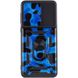 Ударопрочный чехол Camshield Serge Ring Camo для Samsung Galaxy A33 5G Синий / Army Blue фото 4