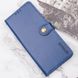 Кожаный чехол книжка GETMAN Gallant (PU) для Samsung Galaxy A31 Синий фото 4