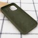 Чехол Silicone Case Full Protective (AA) для Apple iPhone 15 (6.1") Зеленый / Dark Olive фото 2