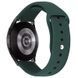 Силиконовый ремешок Sport для Smart Watch 22mm Зеленый / Forest green