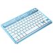 Бездротова клавіатура Hoco S55 Transparent Discovery edition (English version) Ice blue mist фото 1