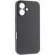 Чехол Silk Full Camera Protective (AA) NO LOGO для Apple iPhone 17 (6.3") Серый / Dark Gray