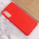 Силиконовый чехол Candy для Samsung Galaxy S21+ Красный фото 4
