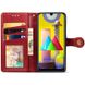 Кожаный чехол книжка GETMAN Gallant (PU) для Xiaomi Redmi 9 Красный фото 3