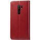 Шкіряний чохол книжка GETMAN Gallant (PU) для Xiaomi Redmi 9 Червоний фото 2