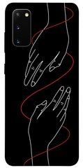 Чехол itsPrint Плетение рук для Samsung Galaxy S20