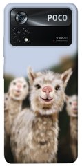 Чехол itsPrint Funny llamas для Xiaomi Poco X4 Pro 5G