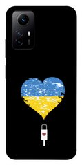 Чехол itsPrint З Україною в серці для Xiaomi Redmi Note 12S