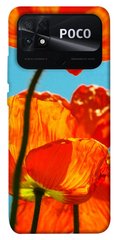 Чехол itsPrint Яркие маки для Xiaomi Poco C40