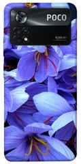 Чехол itsPrint Фиолетовый сад для Xiaomi Poco X4 Pro 5G