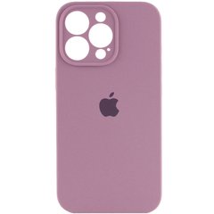 Чохол Silicone Case Full Camera Protective (AA) для Apple iPhone 13 Pro (6.1") Ліловий / Lilac Pride