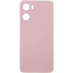 Чохол Silicone Cover Lakshmi Full Camera (AAA) для Oppo A57s / A77s Рожевий / Pink Sand
